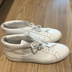 Common Projects high rice white sneakers men size 45